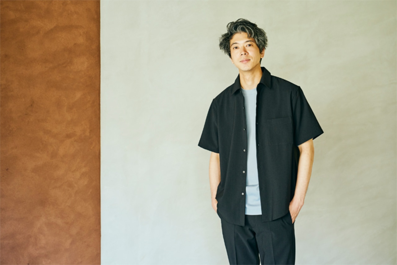 アンフィーロメンズのブリーズムーブセットアップの黒