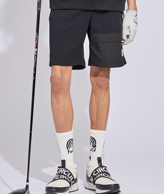 PWCIRCULUS,ピーダブ,PW,ゴルフウェア,パンツ,ゴルフパンツ,ボトム,MENS,2026春夏,新作ウェア,機能性,リラクシング,花粉パンツ,ワッフル,ショーツ