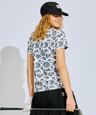 PWCIRCULUS,ピーダブ,PW,ゴルフウエア,モックネック,おススメ,LEDIES,WOMENS,2025春夏,新作ウエア,アニマル柄