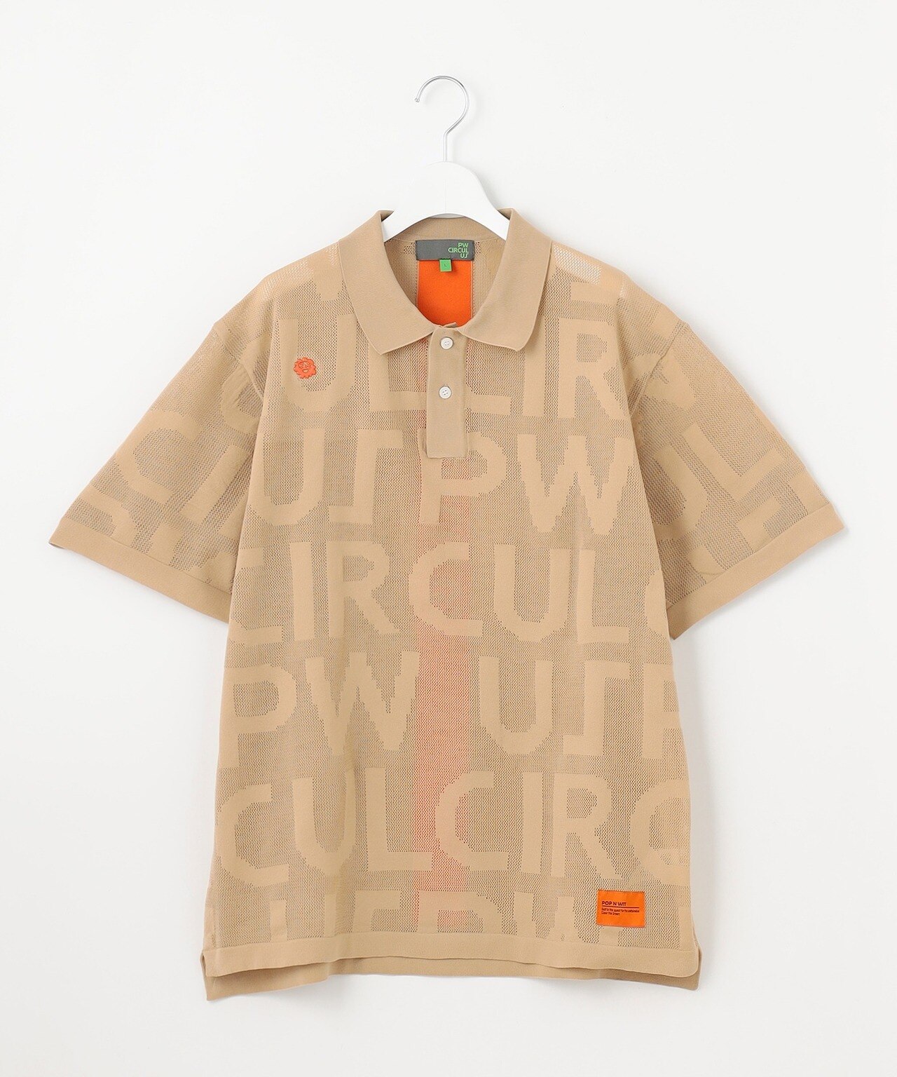 PWCIRCULUS,ピーダブ,PW,ゴルフウエア,モックネック,おススメ,MENS,2025春夏,新作ウエア,グラフィックT