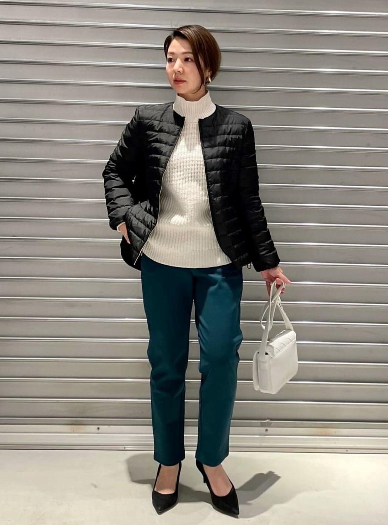 【吸湿・発熱】ストレッチ暖 パンツ