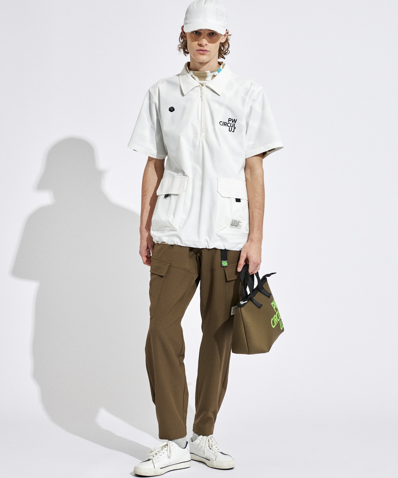 PWCIRCULUS,ピーダブ,PW,ゴルフウエア,おススメ,MENS,阿部プロ,阿部 未悠,ゴルフプレー,機能性素材,TM ICE