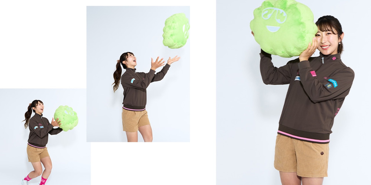 ゴルフ,秋ゴルフ,PWCIRCULUS,ピーダブ,PW,ゴルフウェア,レディース,メンズ,Ladies,mens,永嶋花音,キャラクター,ぬいぐるみ