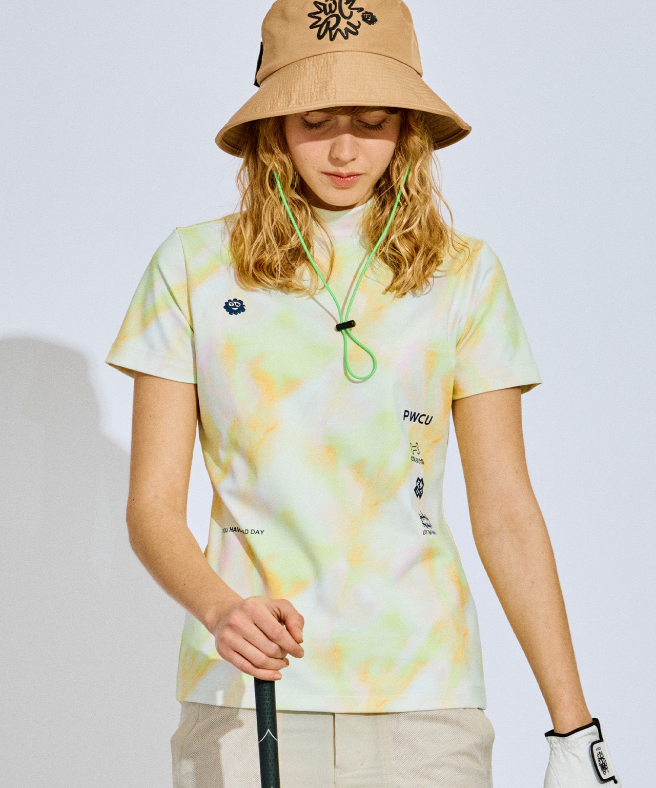 PWCIRCULUS,ピーダブ,PW,ゴルフウエア,モックネック,おススメ,LEDIES,WOMENS,2025春夏,新作ウエア,ポケットモック