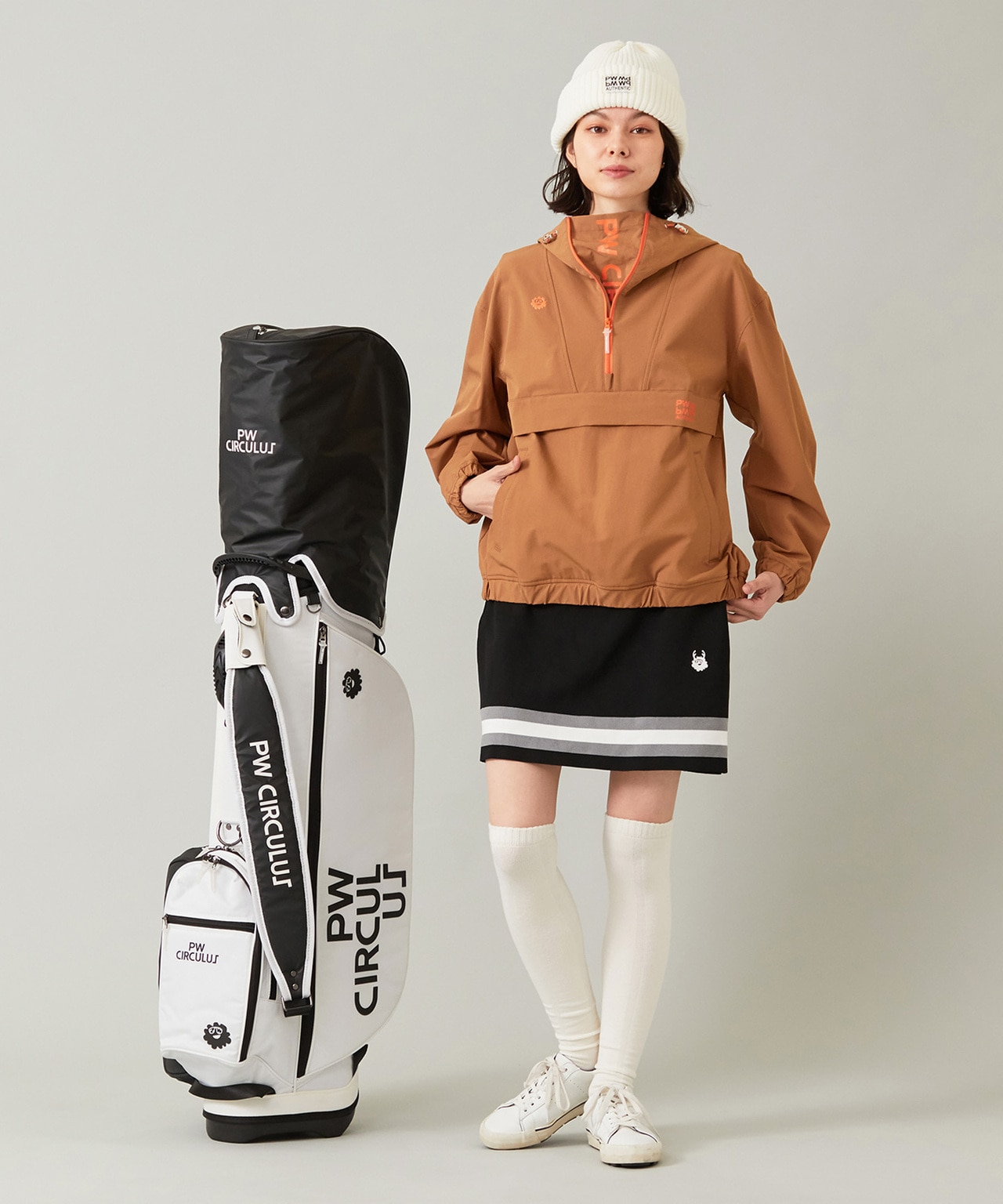 PW, PWCIRCULUS,ゴルフ,初ショット,ゴルフレッスン,ゴルフ初め,初打ち,冬ゴルフ,ゴルフ,PART1,お悩み解決,生徒,レッスンプロ,コーデ,コーディネート2