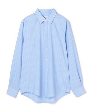 TR デイリークリーンシャツ ブルー×オフストライプ（172）