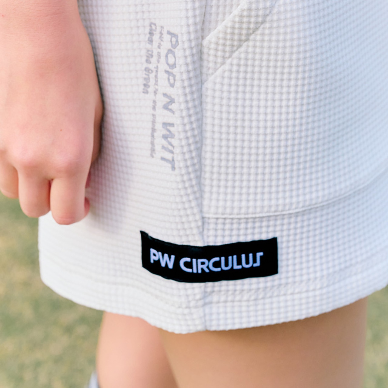 PWCIRCULUS,ピーダブ,PW,ゴルフウェア,パンツ,ゴルフパンツ,ボトム,WOMENS,LADIES,2026春夏,新作ウェア,機能性,UV加工,ワッフル,ゴルフ