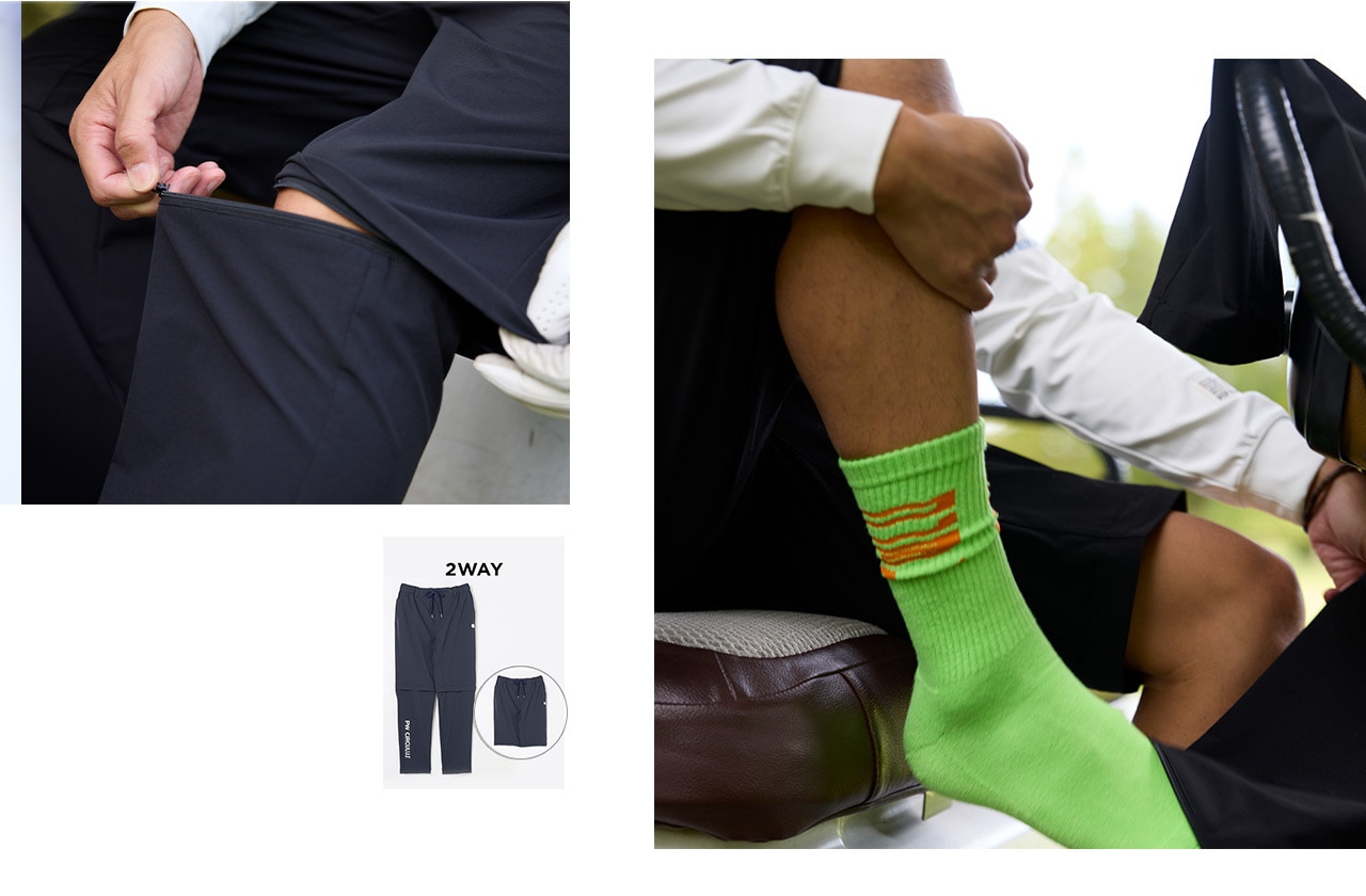 PWCIRCULUS,ピーダブ,PW,ゴルフウエア,MENS,ゴルフ,ウエア,寒暖差,気温20度,気温21度,気温22度,気温23度,PPPNGW0321