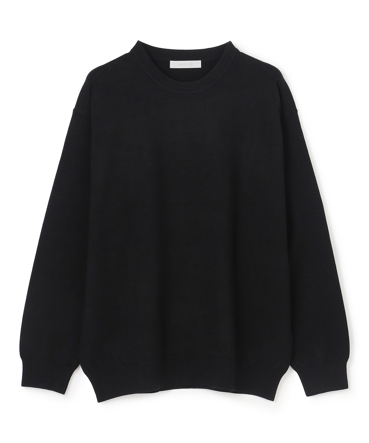 スムースシルキーニット ブラック(005)