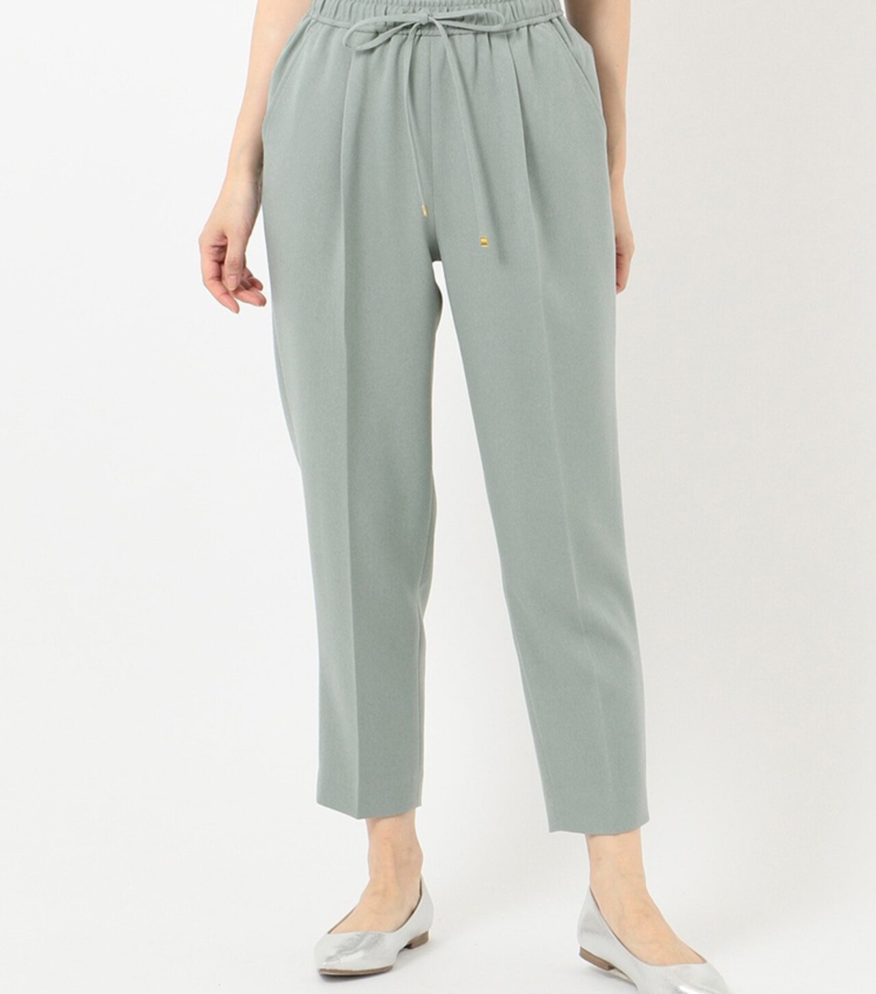 【any FAM】ウォッシャブルテーパードパンツ