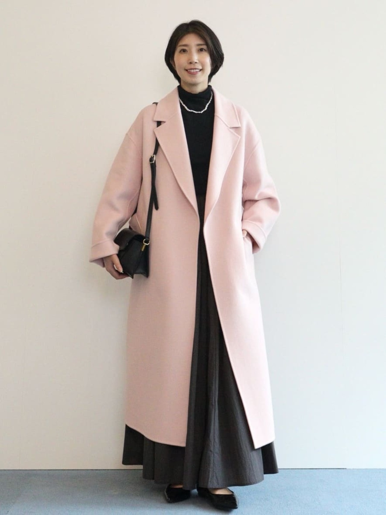 【中村アンさん着用/otonaMUSE掲載】MANTECOリバー ロング コート(番号2J23)