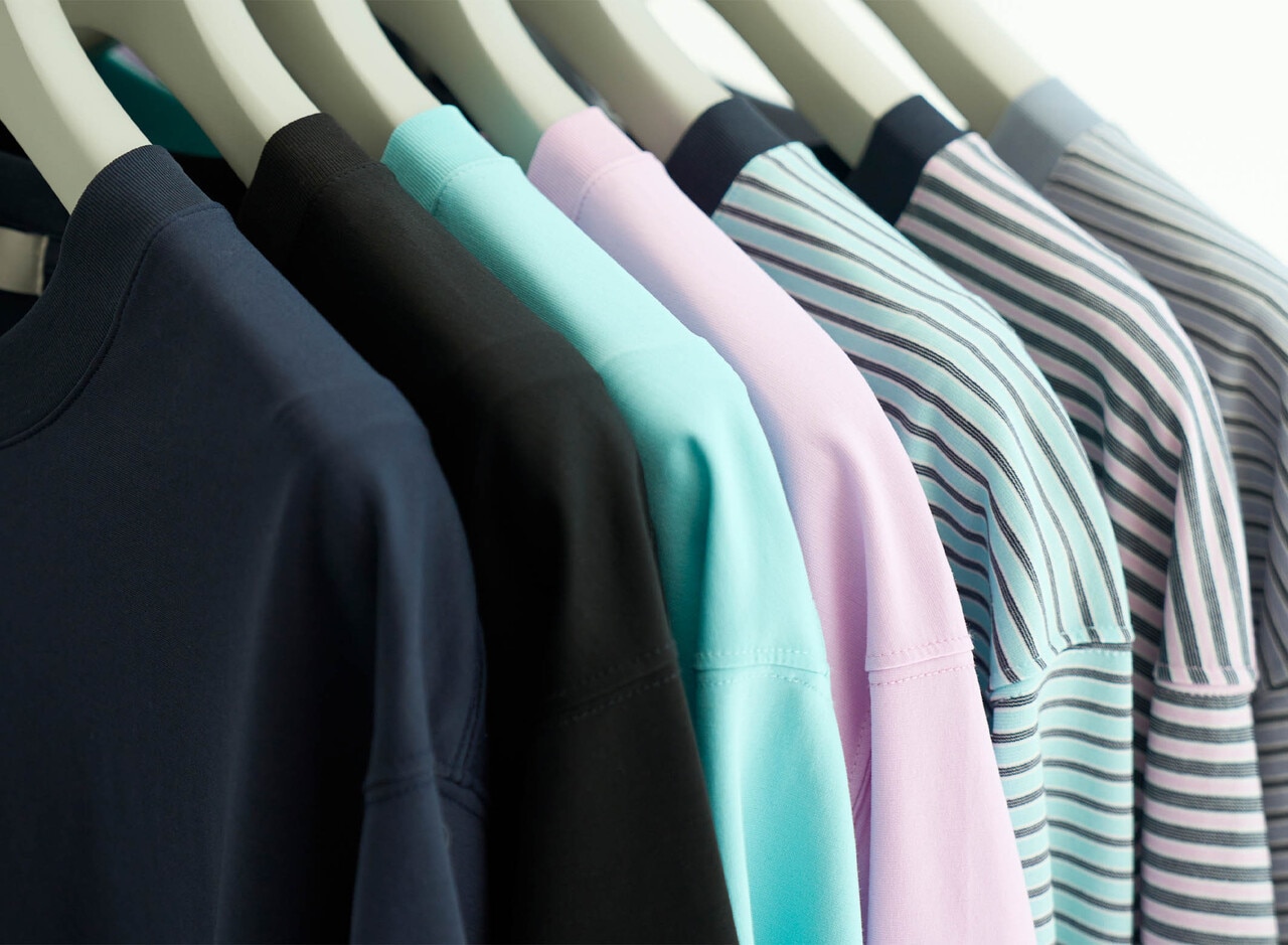 スマートストレッチTEEのカラーバリエーション