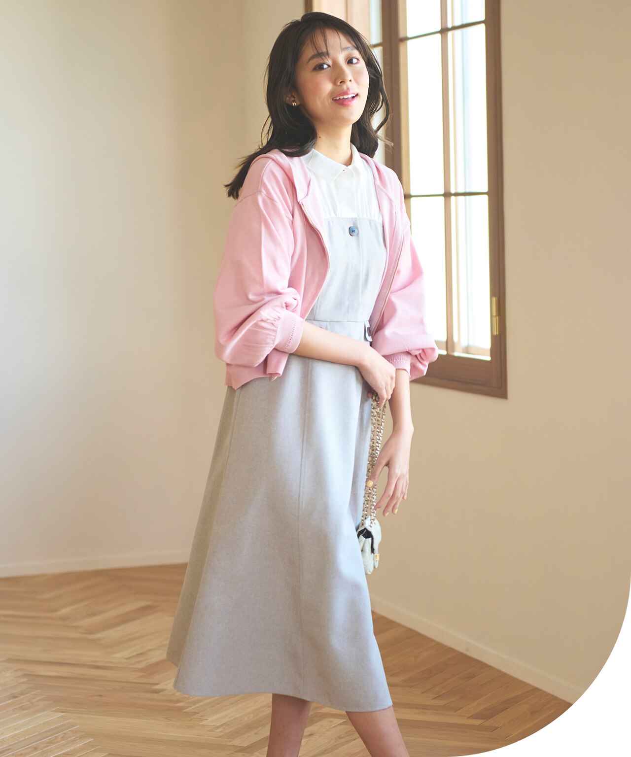 シャツドッキング ワンピース