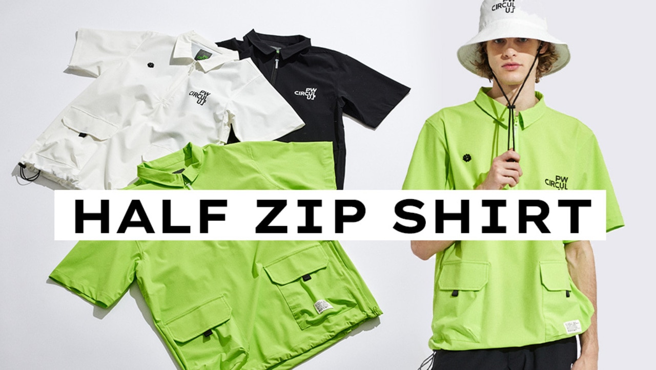 PWCIRCULUS,ピーダブ,PW,ゴルフウエア,おススメ,MENS,阿部プロ,阿部 未悠,ゴルフプレー,KKPNCM0301,UVインナー