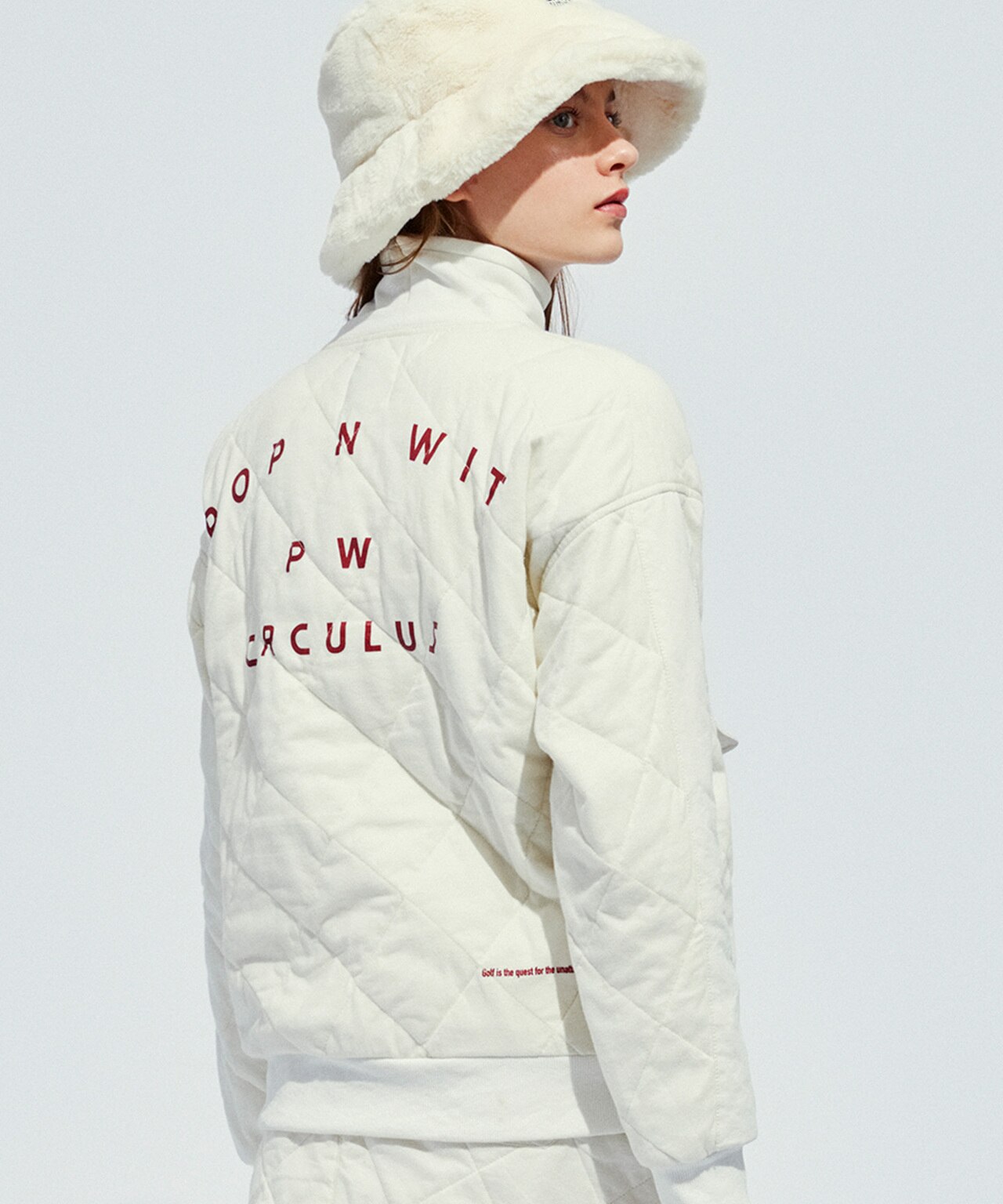 PWCIRCULUS,ピーダブ,PW,ゴルフウエア,おススメ,WOMENS,LADIES,キルティングウエア,キルティング,ゴルフアウター,クリスマスギフト,プレゼント選び,ゴルフプレー