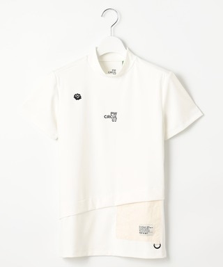 PWCIRCULUS,ピーダブ,PW,ゴルフウエア,モックネック,おススメ,LEDIES,WOMENS,2025春夏,新作ウエア,ポケットモック