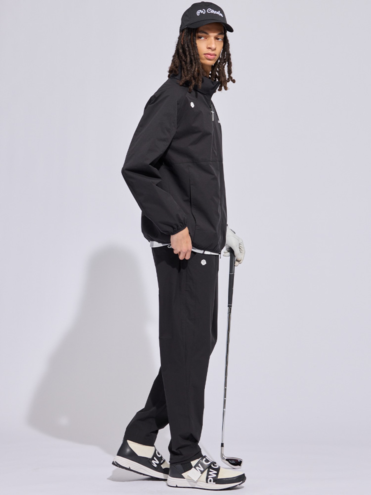 PWCIRCULUS,ピーダブ,PW,ゴルフウェア,ゴルフウェア,春,花粉対策,花粉が付きにくいブルゾン