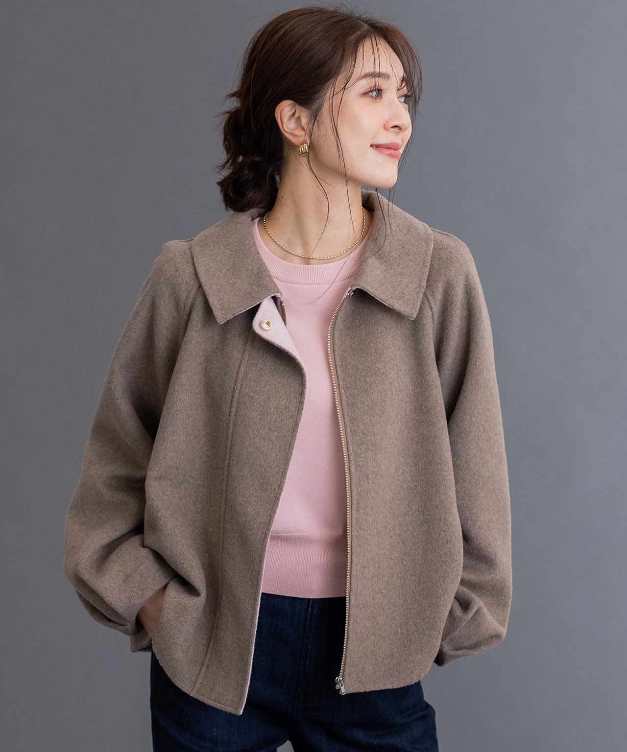 組曲　リバージャケットコート 組曲】この冬をご機嫌に乗り切る、最旬アウター | ONWARD CROSSET