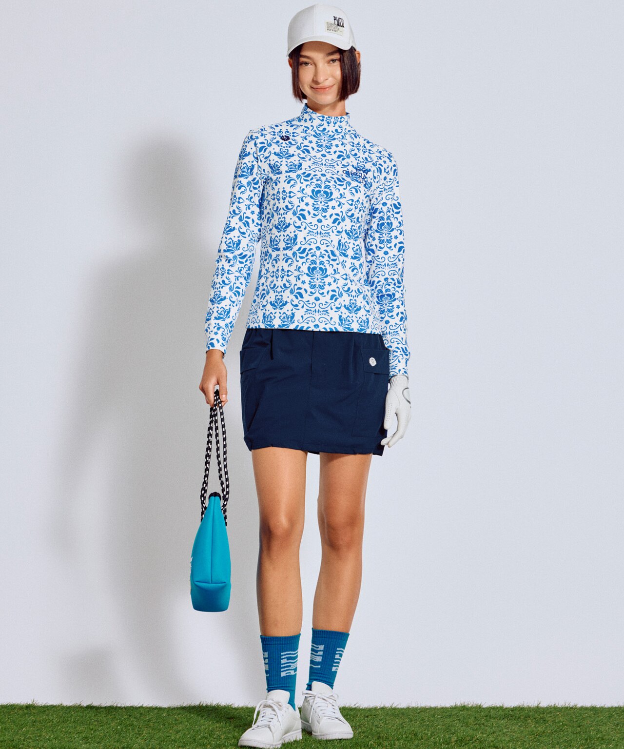 PWCIRCULUS,ピーダブ,PW,ゴルフウェア,モックネック,おススメ,LEDIES,WOMENS,2025秋冬,新作ウェア