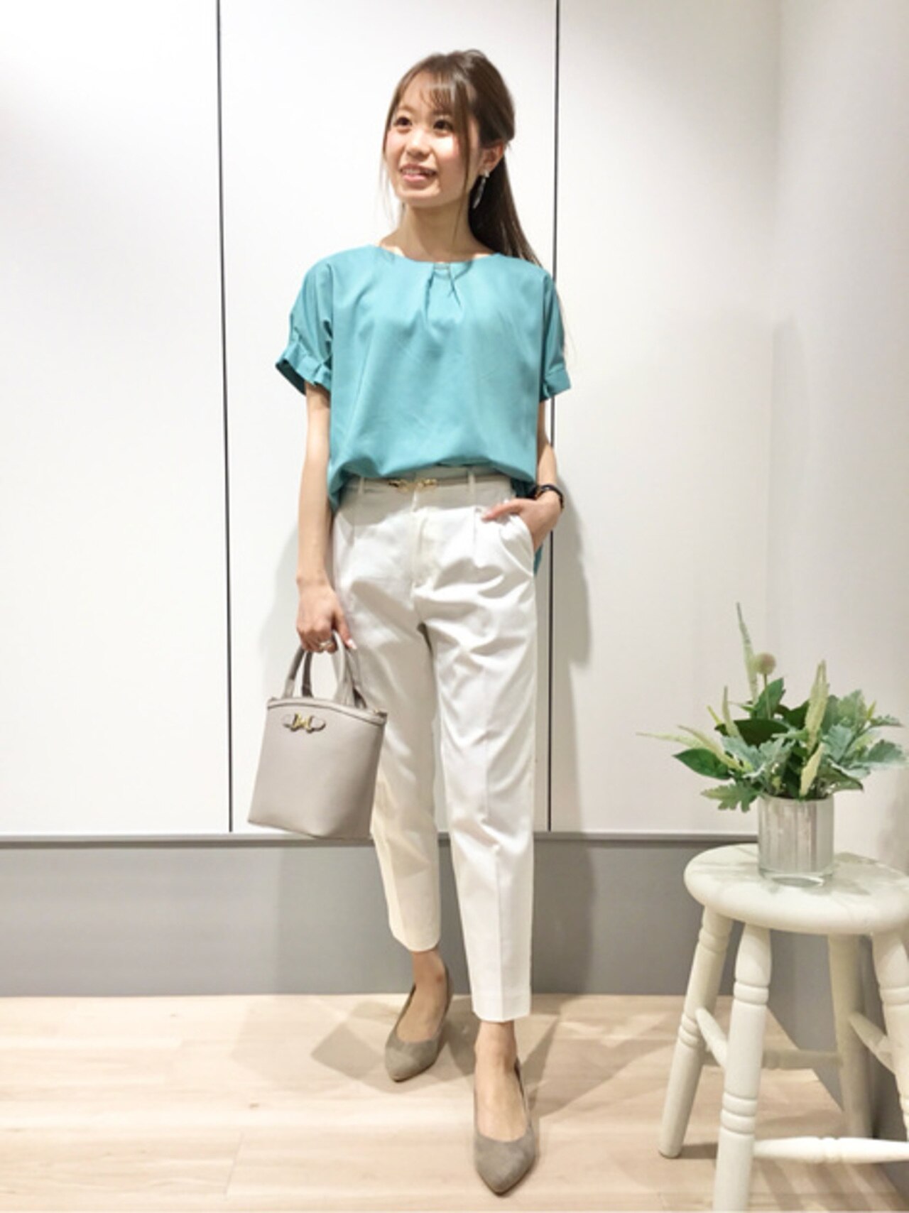 【UVケア】クールタッチミラクルガード テーパード パンツ