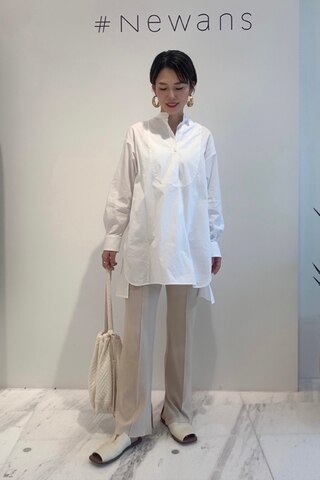 #Newans ハッシュニュアンス　オーバーサイズシャツ