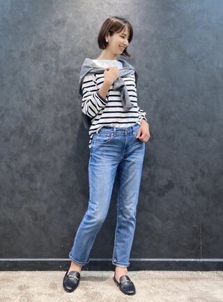 【マガジン掲載】Armor lux バスクオーバー カットソー(番号2G42)