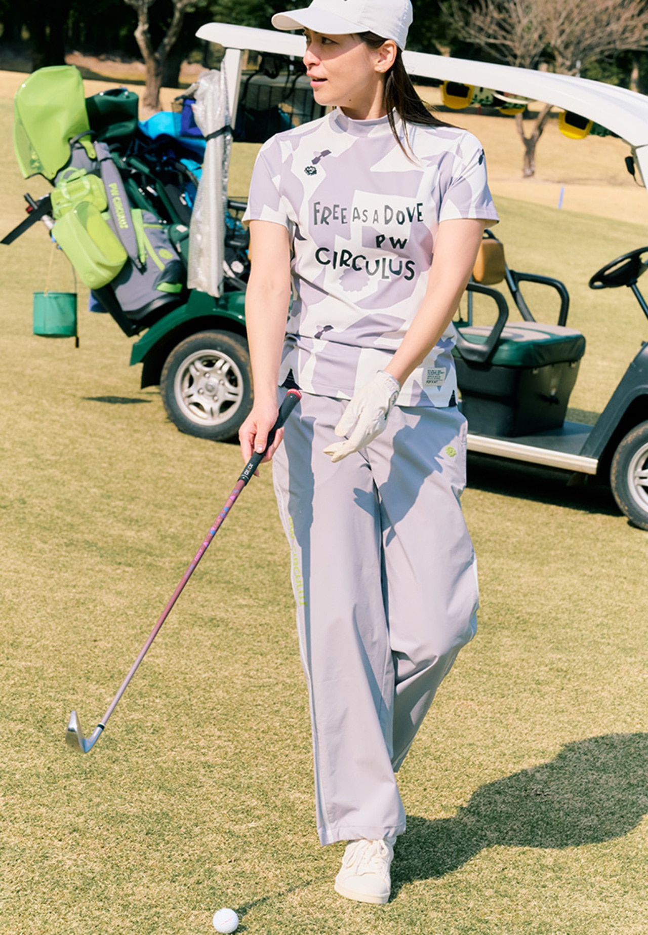 PWCIRCULUS,ピーダブ,PW,ゴルフウェア,パンツ,ゴルフパンツ,ボトム,WOMENS,LADIES,2026春夏,新作ウェア,機能性,花粉対策,花粉,ゴルフ