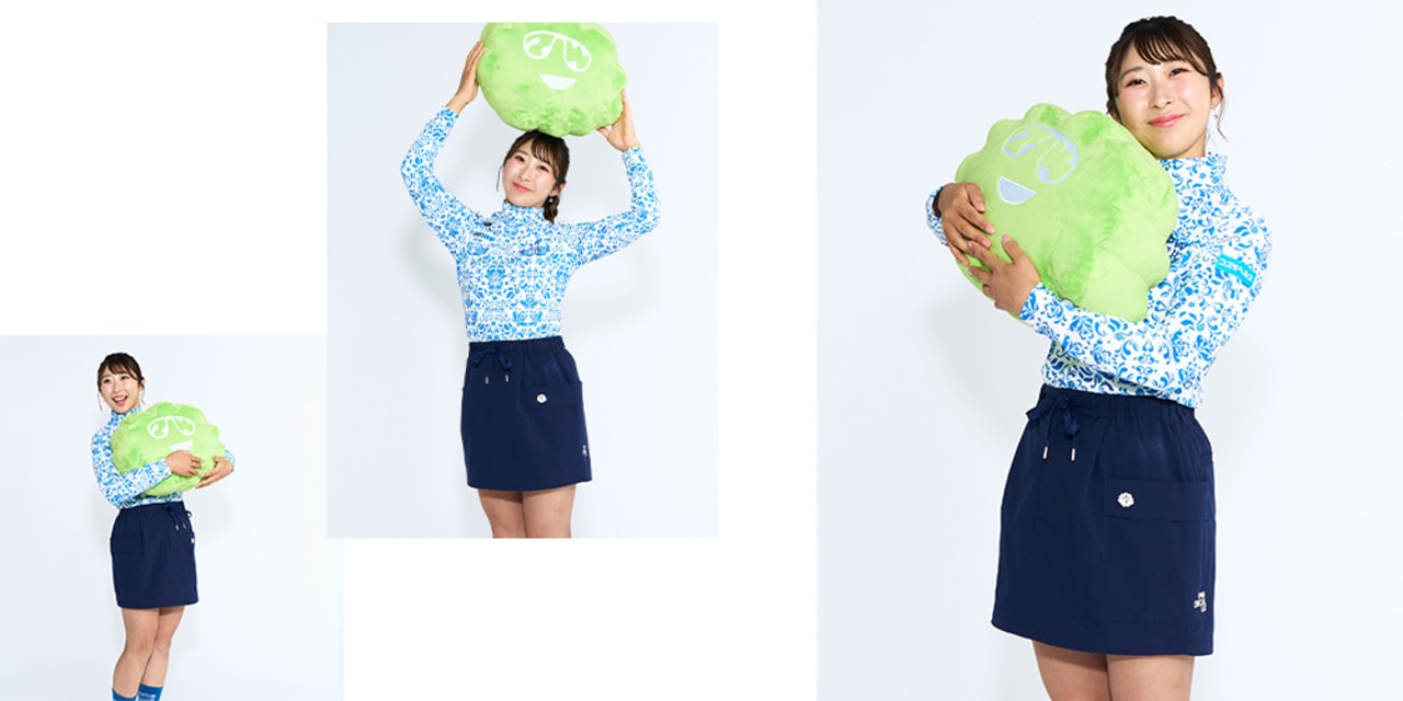 ゴルフ,秋ゴルフ,PWCIRCULUS,ピーダブ,PW,ゴルフウェア,レディース,メンズ,Ladies,mens,永嶋花音,キャラクター,ぬいぐるみ