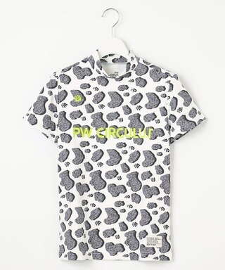 PWCIRCULUS,ピーダブ,PW,ゴルフウエア,モックネック,おススメ,LEDIES,WOMENS,2025春夏,新作ウエア,アニマル柄