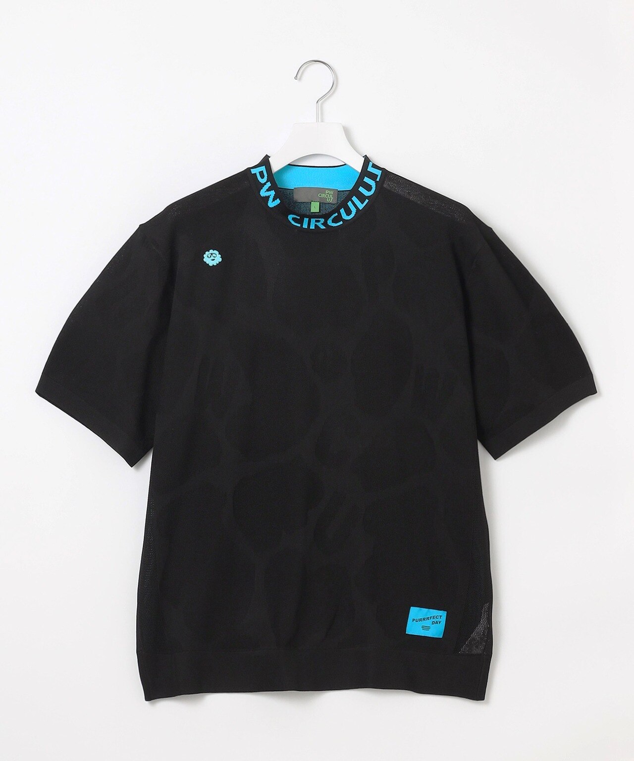 PWCIRCULUS,ピーダブ,PW,ゴルフウエア,モックネック,おススメ,MENS,2025春夏,新作ウエア,ニットモック