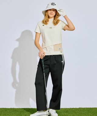 PWCIRCULUS,ピーダブ,PW,ゴルフウエア,モックネック,おススメ,LEDIES,WOMENS,2025春夏,新作ウエア,ポケットモック