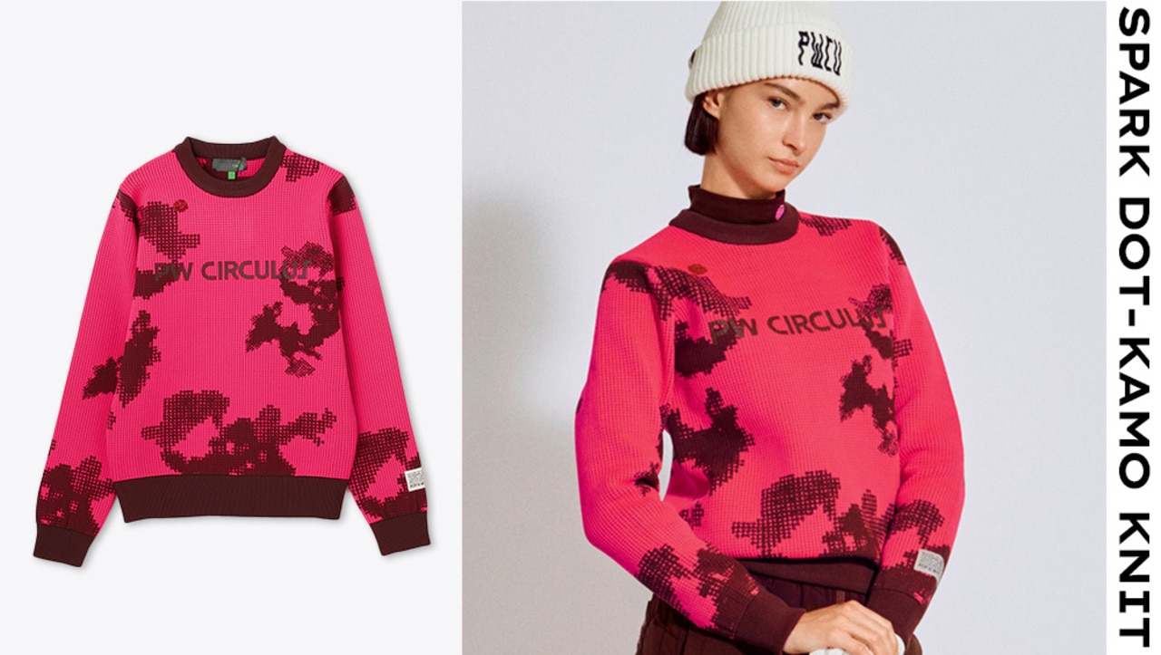 PWCIRCULUS,ピーダブ,PW,ゴルフウエア,モックネック,おススメ,LEDIES,WOMENS,2025春夏,新作ウエア,