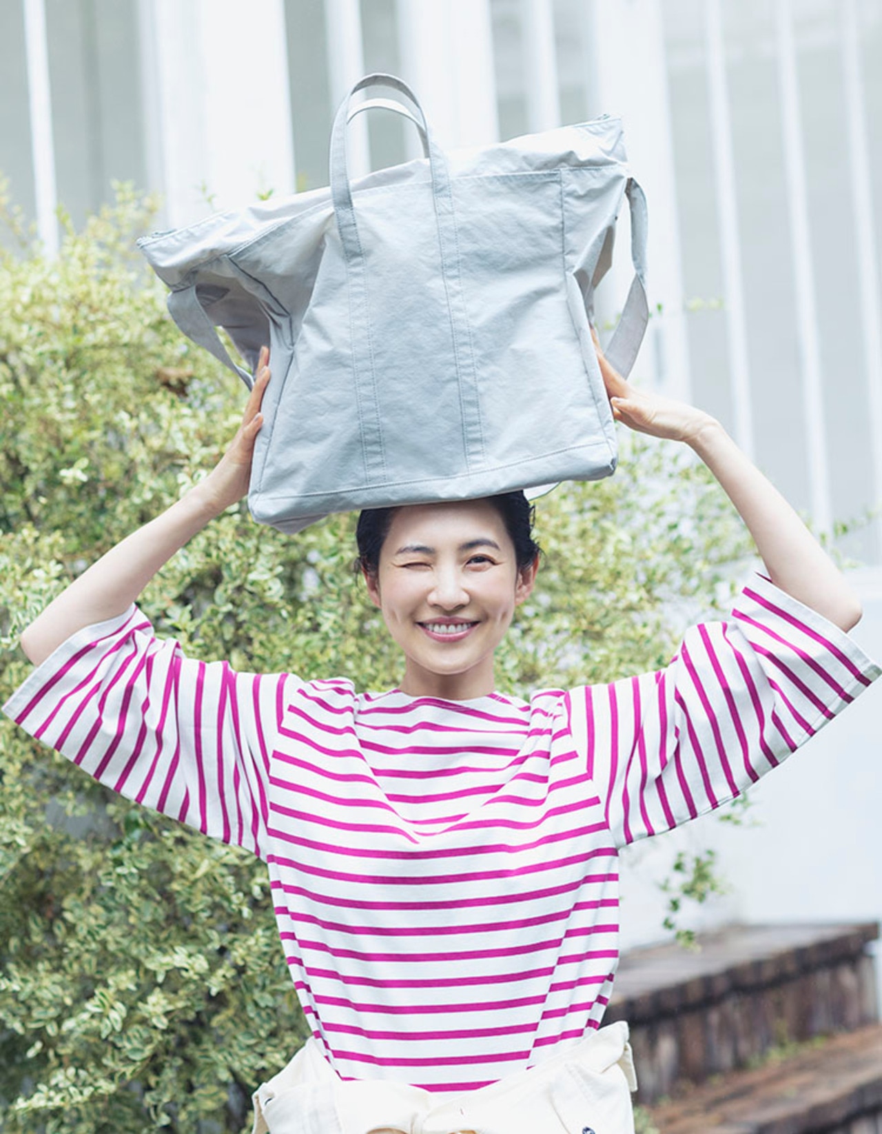 浜島直子×NIZYU KANO】羽みたいに軽いバッグ | ONWARD CROSSET