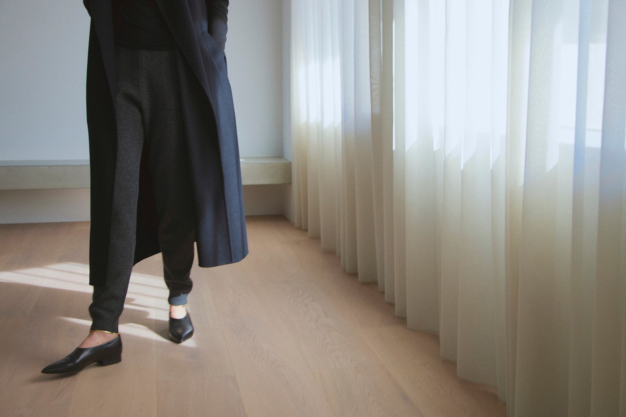 Luxury but relaxing 上質なニットで表現するリラックスムード