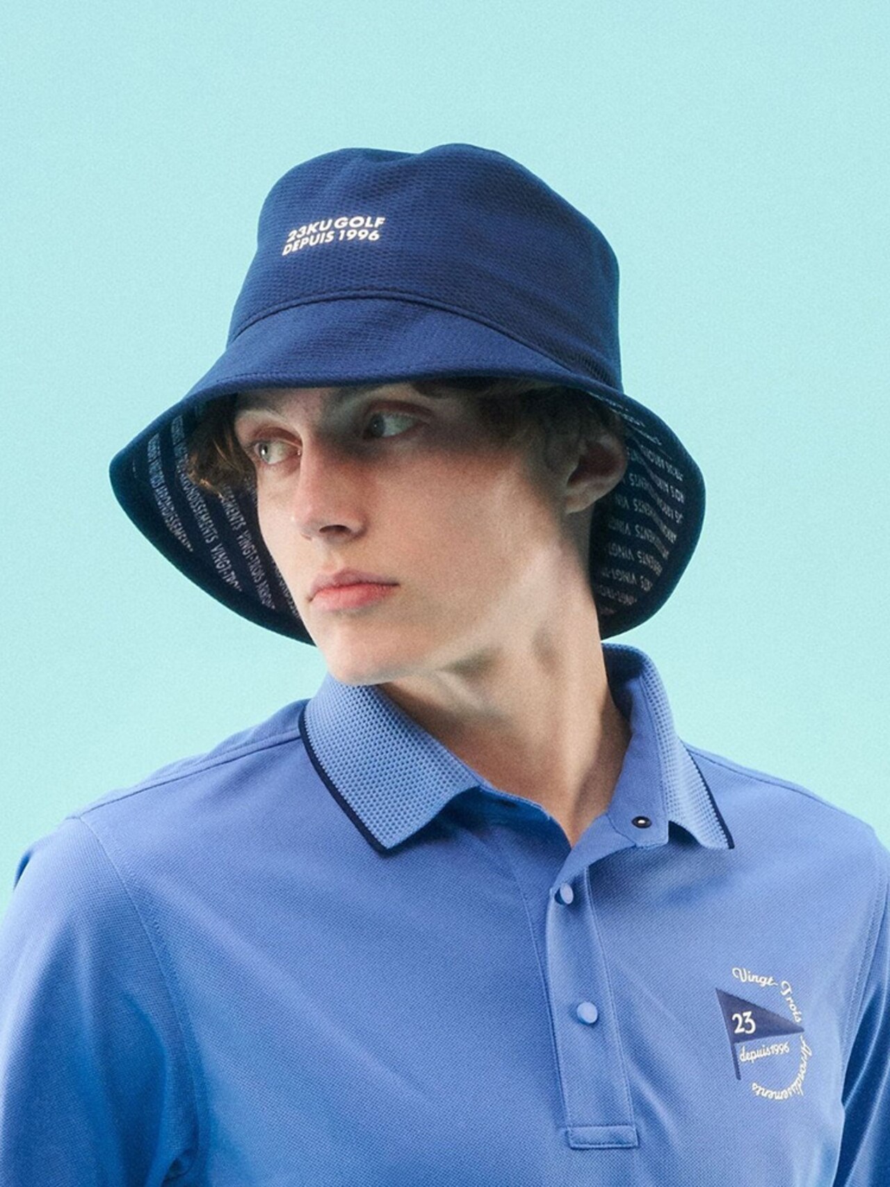 暑さ対策にお勧め！【UNISEX】クーリング バケットハット