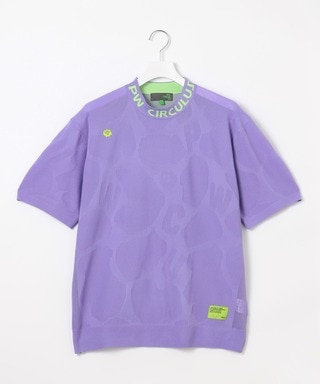 PWCIRCULUS,ピーダブ,PW,ゴルフウエア,モックネック,おススメ,MENS,2025春夏,新作ウエア,ニットモック
