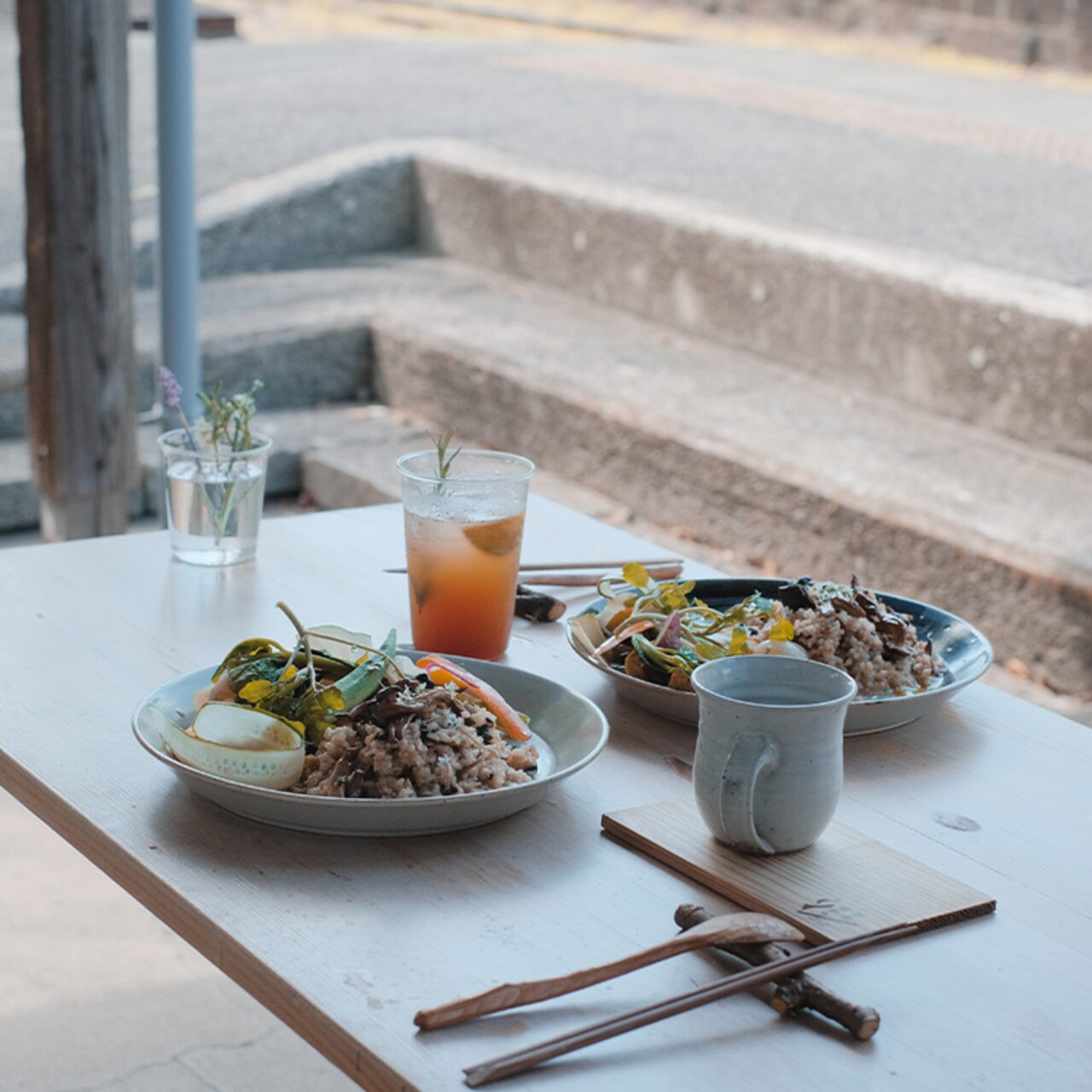 PWCIRCULUS,ピーダブ,PW,ゴルフウエア,POP&WIT&TRIP,佐賀の旅,薪の宿から,料理の写真