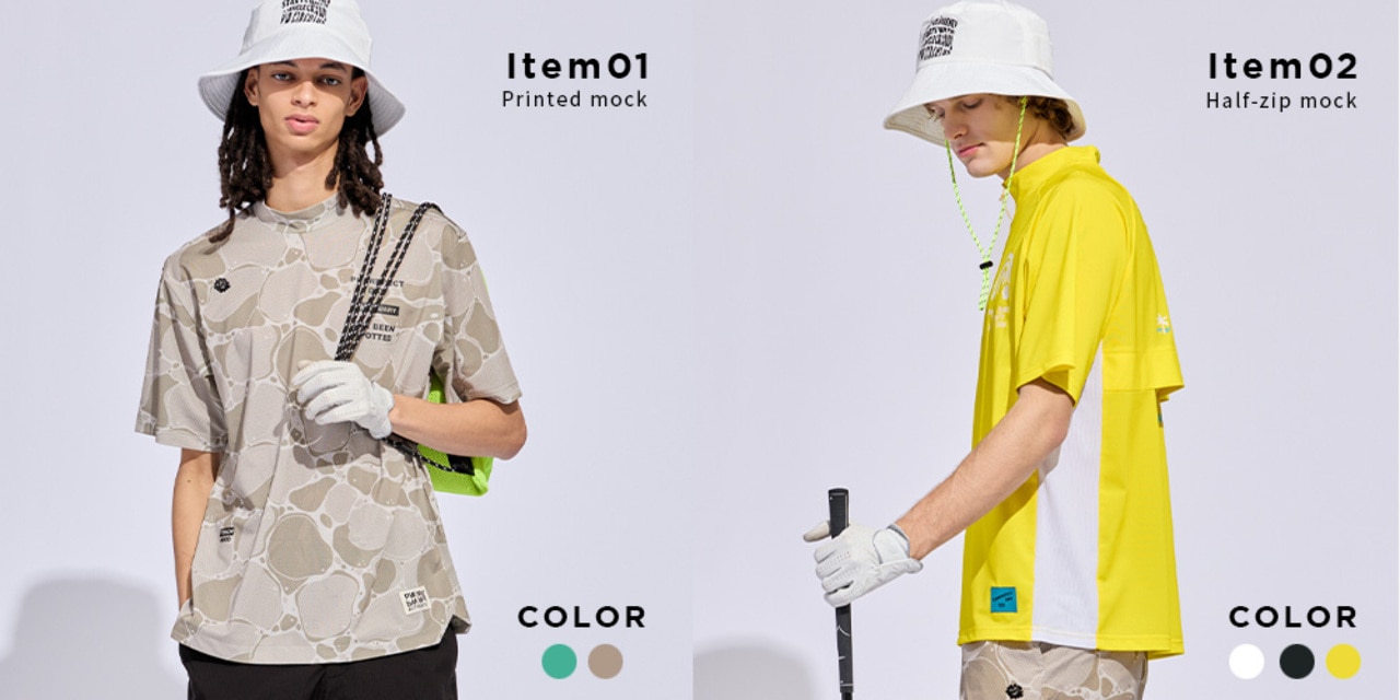 PWCIRCULUS,ピーダブ,PW,ゴルフウェア,モックネック,おススメ,MENS,WOMENS,Ladies,2025春夏,新作ウェア