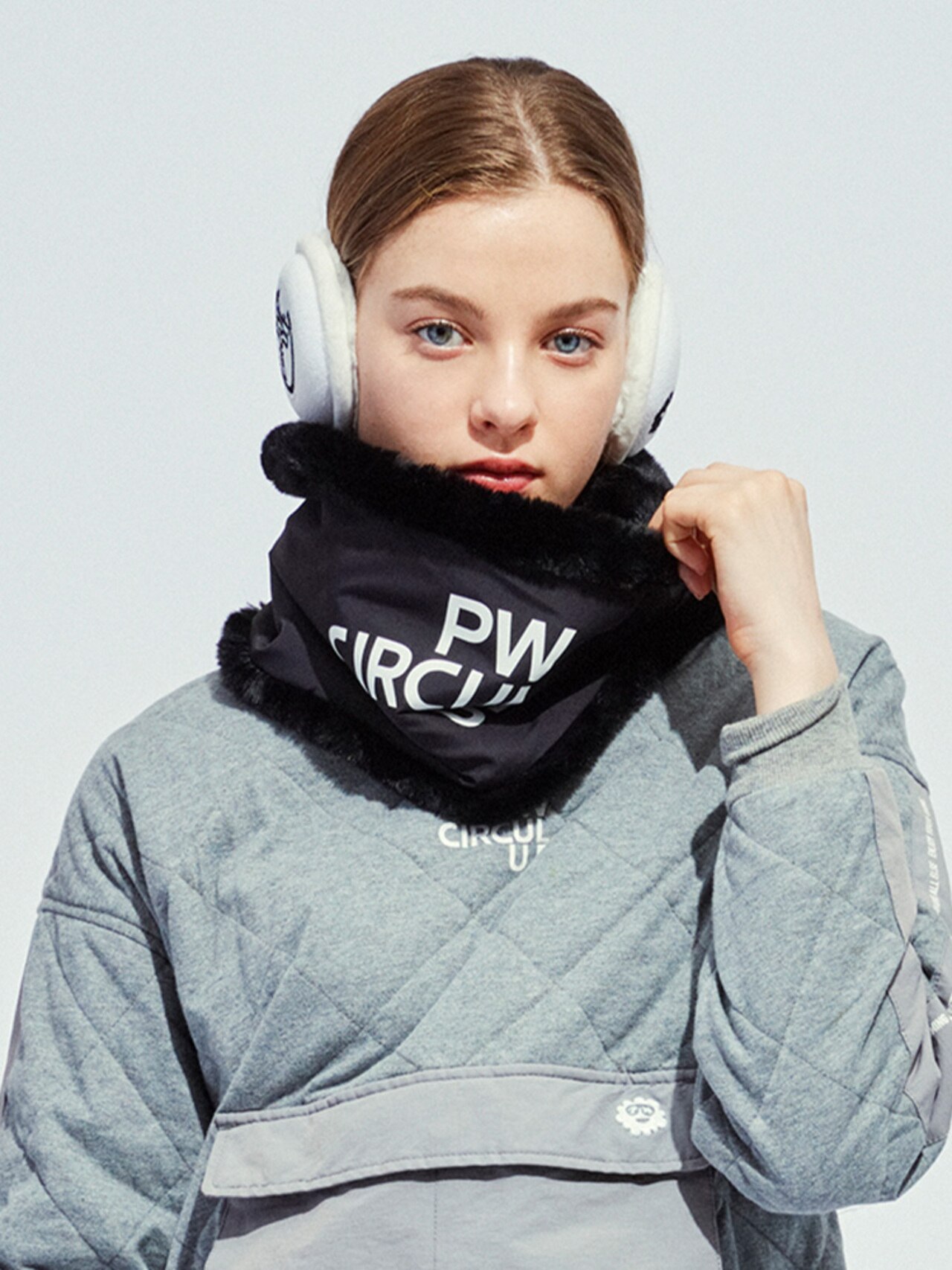 PWCIRCULUS,ピーダブ,PW,ゴルフ小物,ゴルフウエア,おススメ,LADIES,WOMEN,MENS,スヌード,ファー素材,クリスマスギフト,プレゼント選び,ゴルフプレー