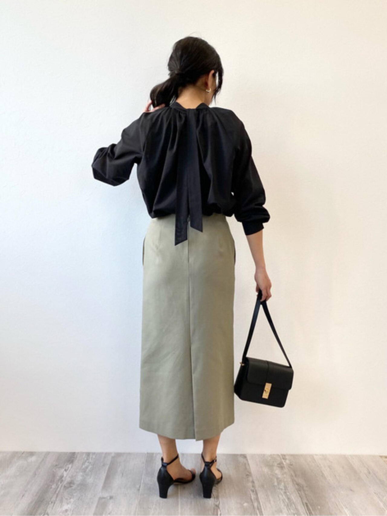 【オフィスカジュアルを格上げ】2WAYボウタイブラウス