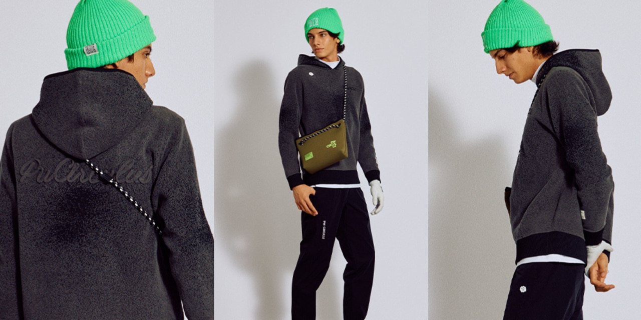 PWCIRCULUS,ピーダブ,PW,ゴルフウエア,おススメ,MENS,阿部プロ,阿部 未悠,ゴルフプレー,キルティング,キルティングブルゾン,ゴルフウェア