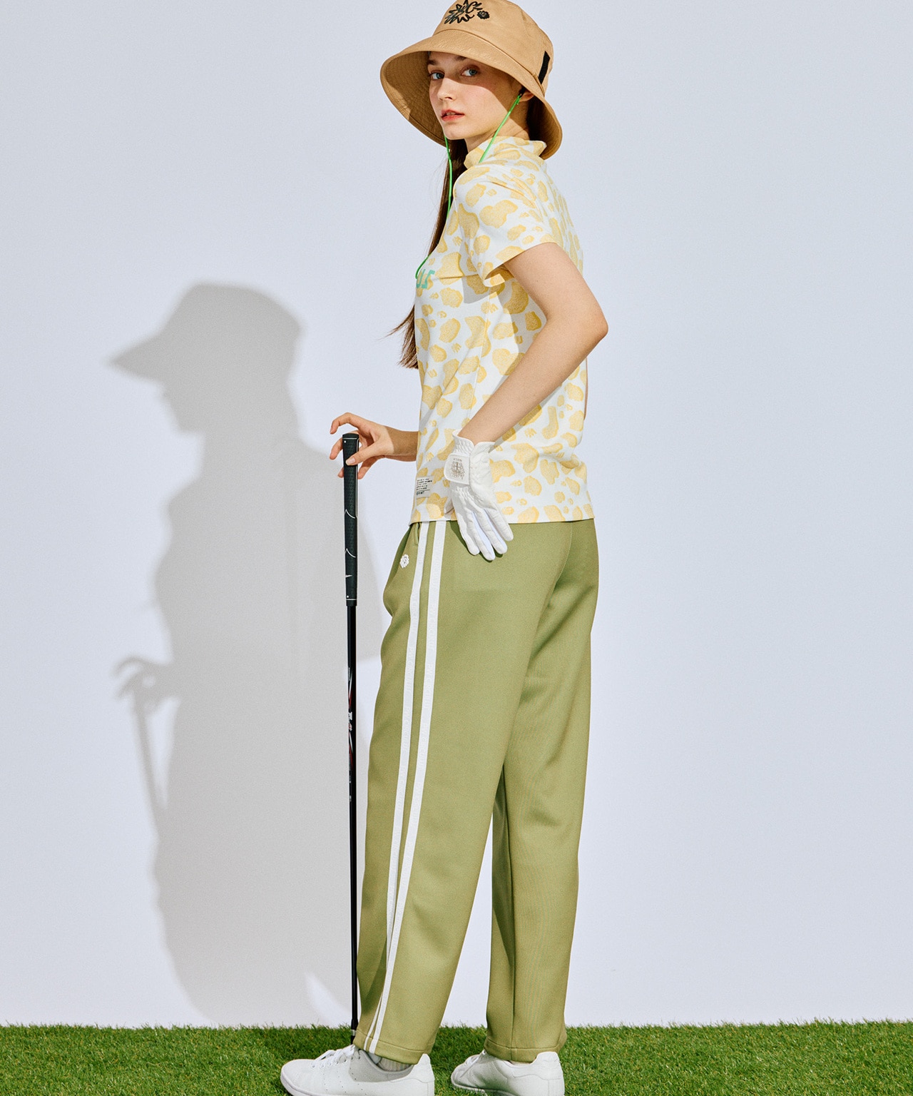 PWCIRCULUS,ピーダブ,PW,ゴルフウエア,モックネック,おススメ,LEDIES,WOMENS,2025春夏,新作ウエア,アニマル柄