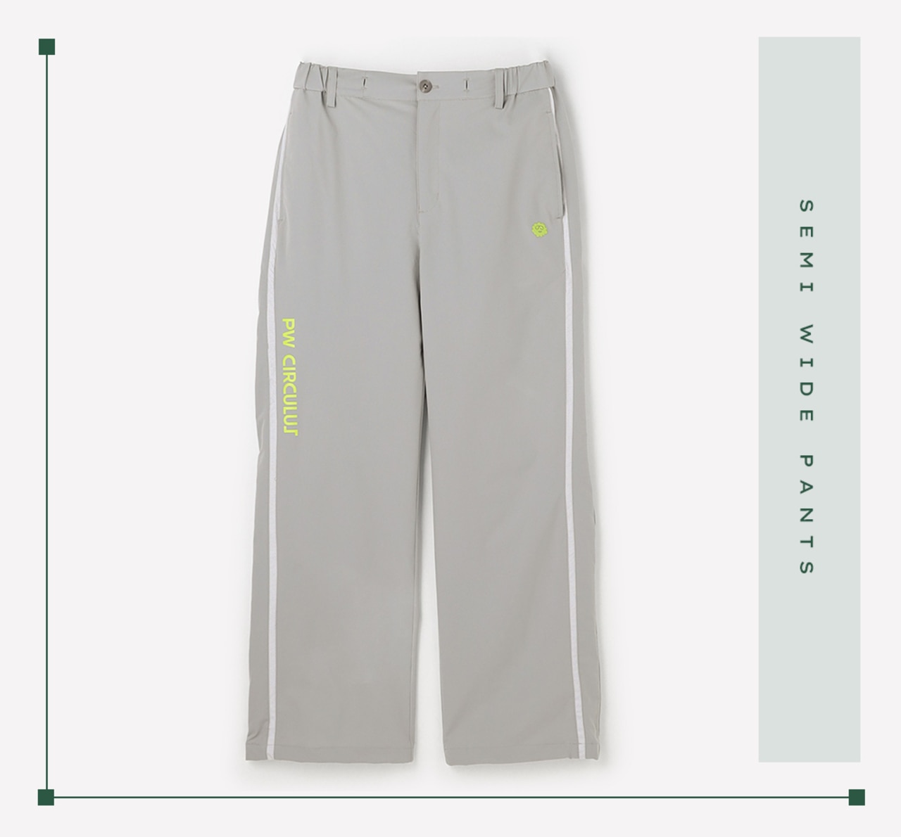 PWCIRCULUS,ピーダブ,PW,ゴルフウェア,パンツ,ゴルフパンツ,ボトム,WOMENS,LADIES,2026春夏,新作ウェア,機能性,花粉対策,花粉,ゴルフ