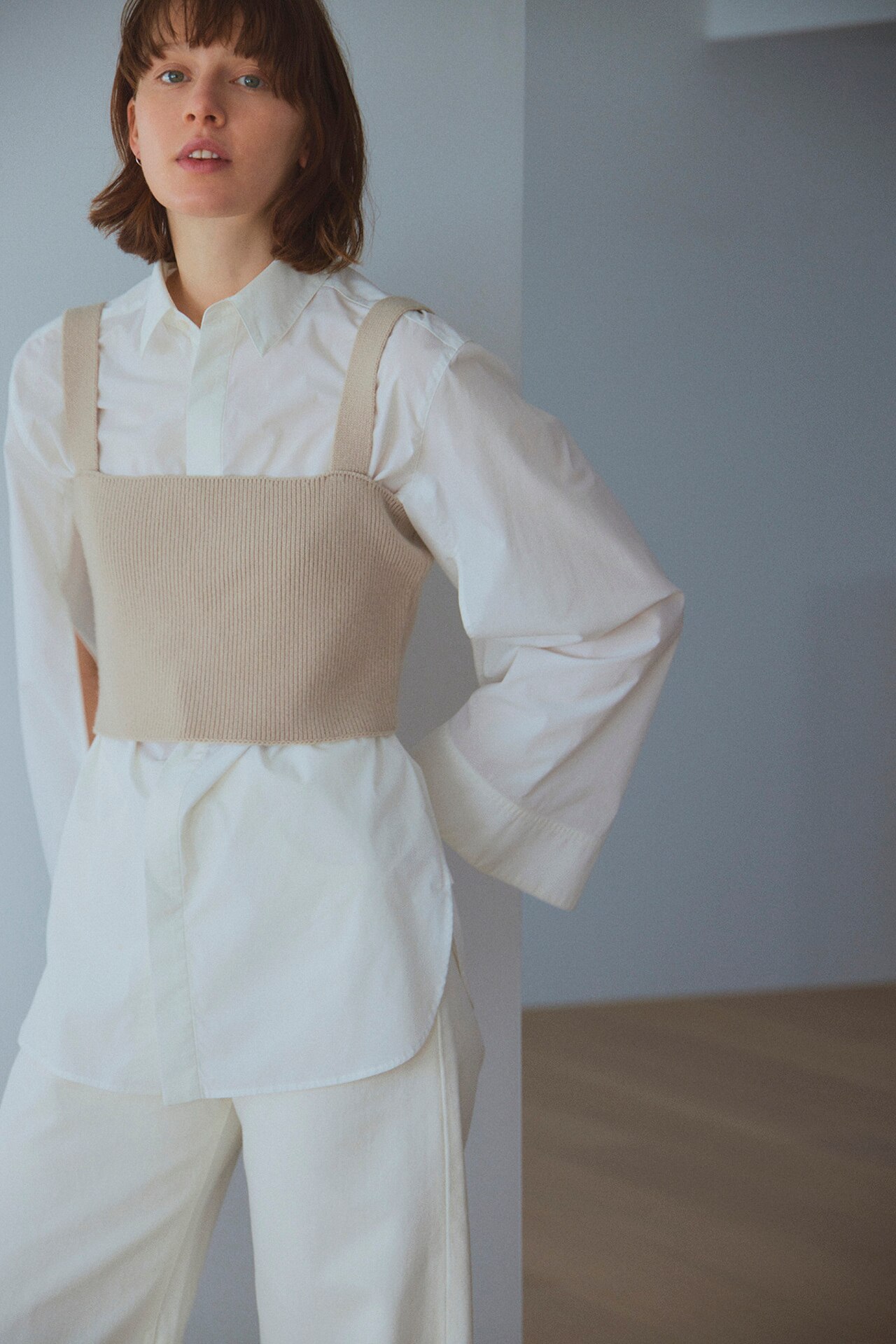 Luxury but relaxing Knit 上質なニットで表現するリラックスムード