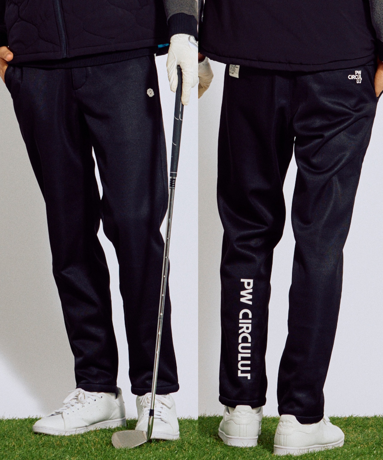 PWCIRCULUS,ピーダブ,PW,ゴルフウエア,おススメ,MEN,防寒パンツ,防寒,3層構造,ボンディング,ゴルフウェア,おススメコーデ,スタッフおススメ,ゴルフ