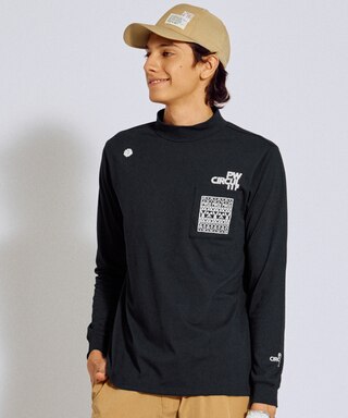 PWCIRCULUS,ピーダブ,PW,ゴルフウェア,モックネック,おススメ,MENS,2025秋冬,新作ウエア