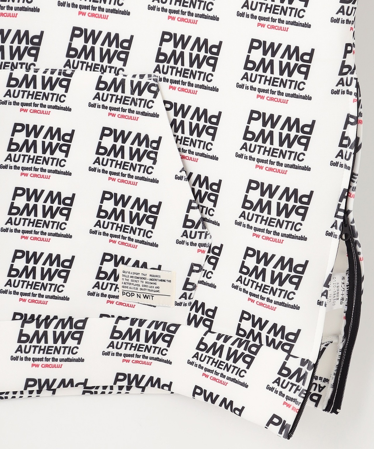 PWCIRCULUS,ピーダブ,PW,ゴルフウエア,おススメ,MENS,フーディ,ロゴパーカー,クリスマスギフト,プレゼント選び,ゴルフプレー