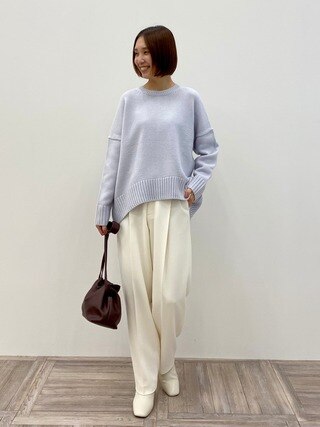 カシミヤブレンドバルキー エディターズ ニット