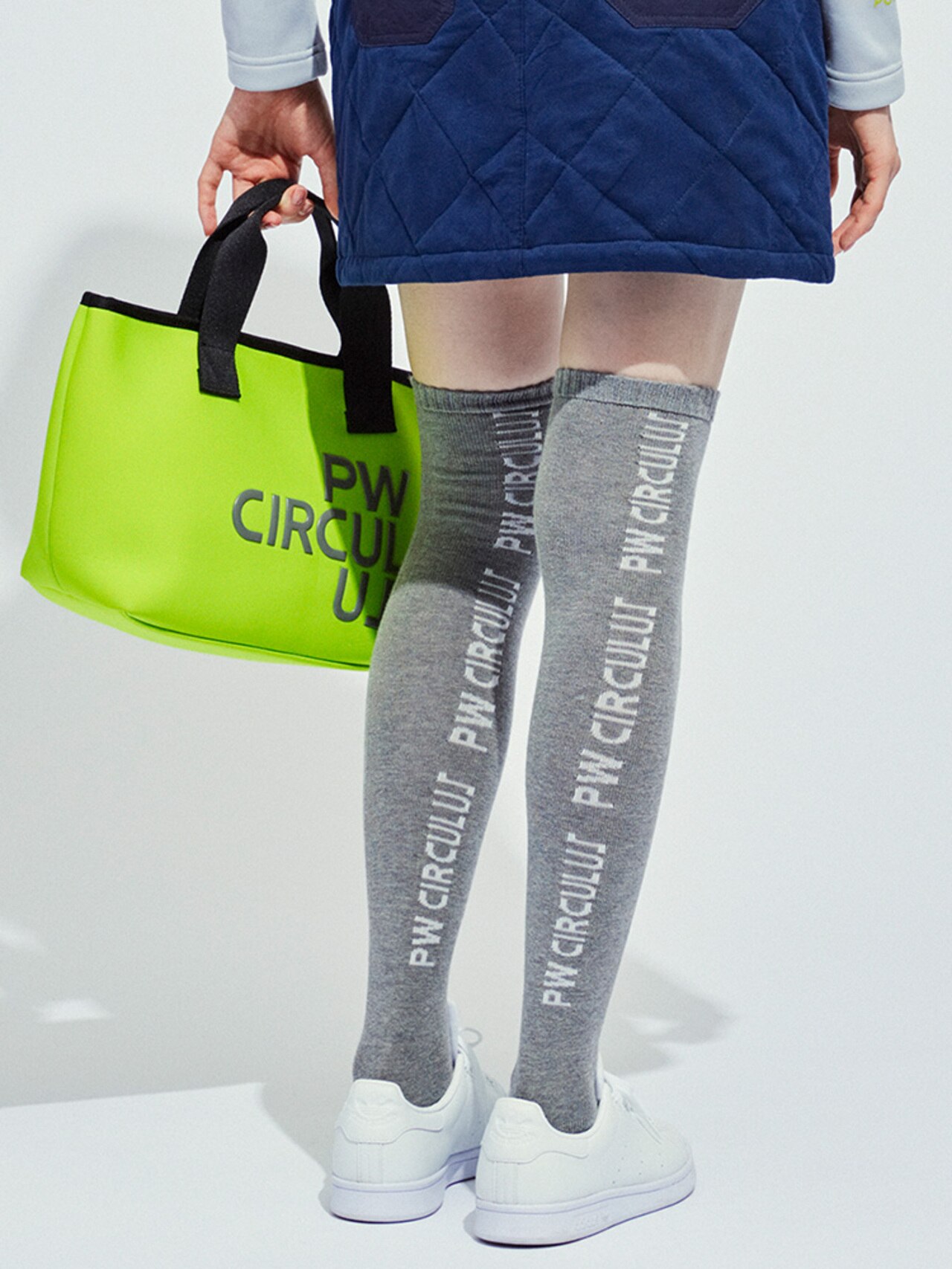 PWCIRCULUS,ピーダブ,PW,ゴルフウエア,おススメ,LADIES,WOMEN,ソックス,ニーハイソックス,クリスマスギフト,プレゼント選び,ゴルフプレー