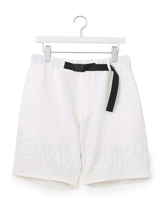 MEN 洗える ベルト ショートパンツ カラー001